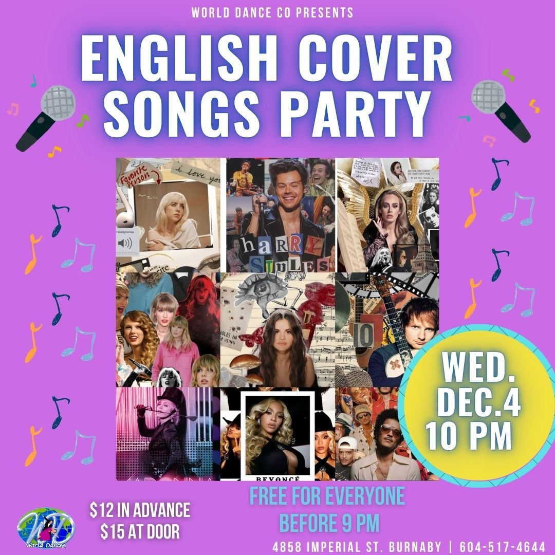 English Cover Songs Party