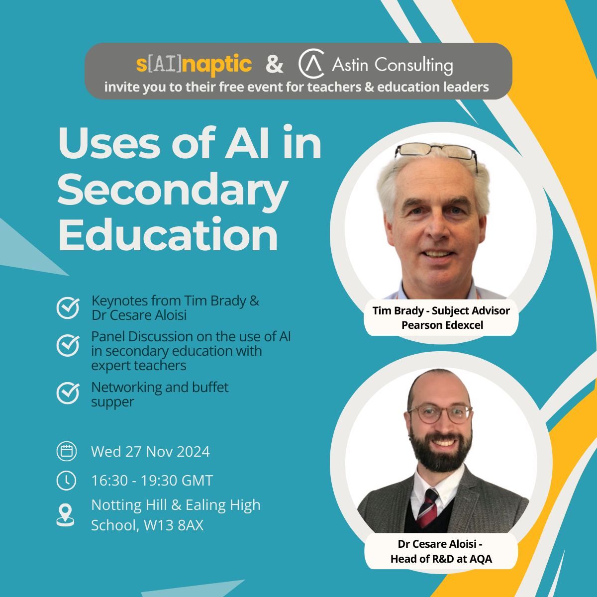 FREE<> Mini-Conference on the "Use of AI in Secondary Education