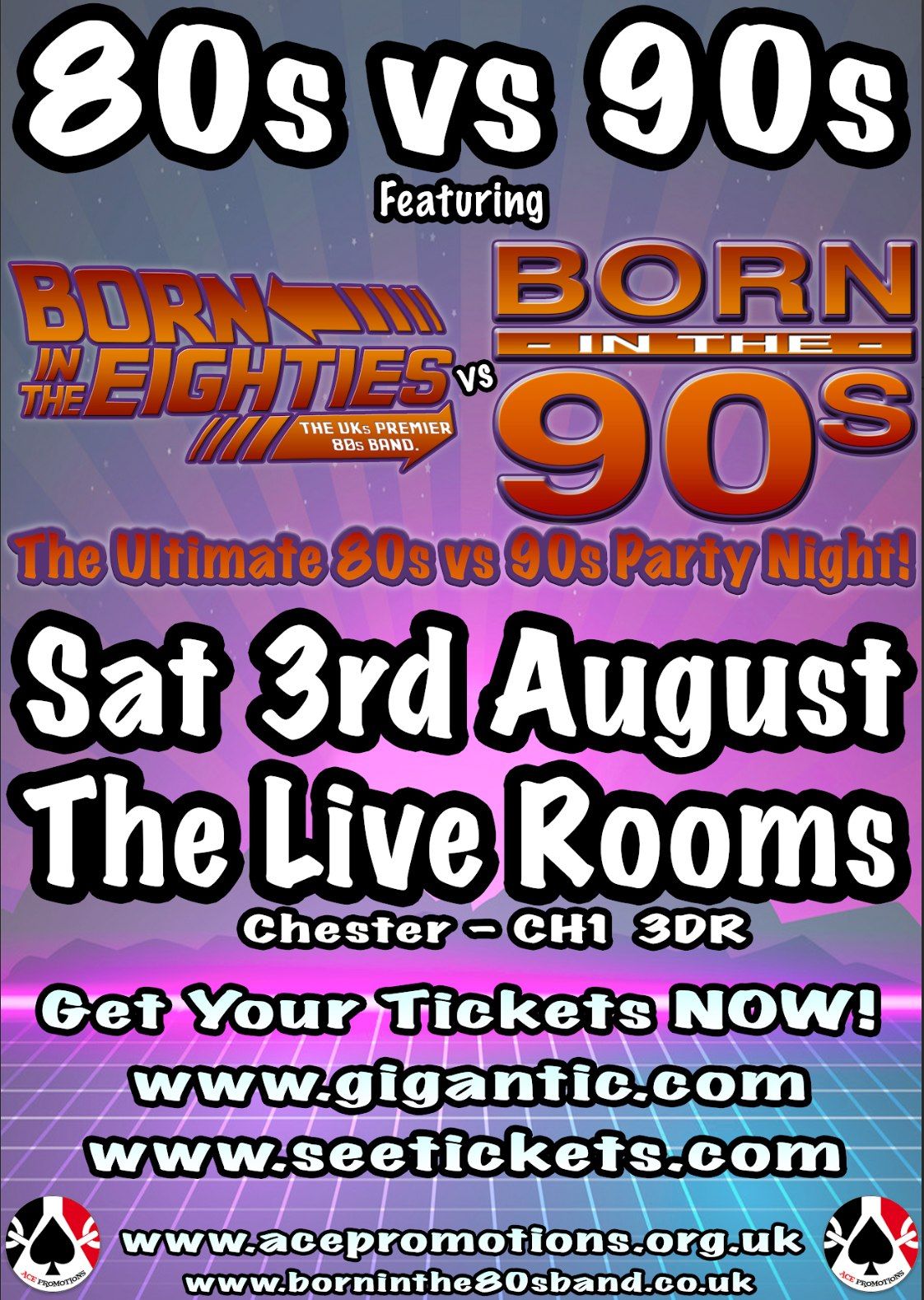 Born in the 80`s vs Born in the 90`s @ Live Rooms Chester