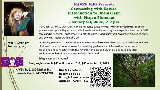 Connecting with Nature:  Introduction to Shamanism with Megan Plummer