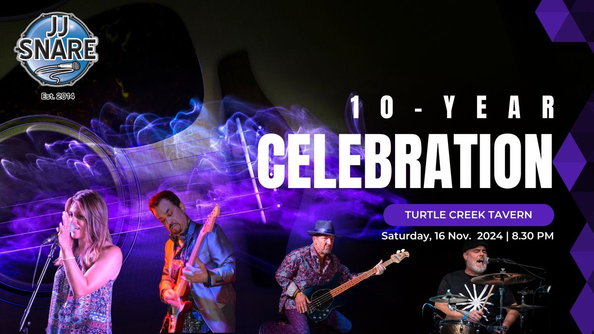 10-Year Band Anniversary Celebration!!