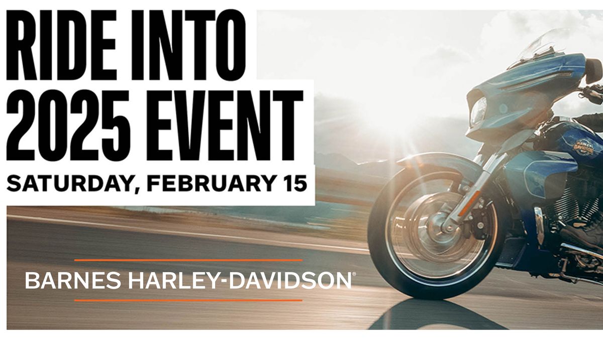 Ride Into 2025 Event With Barnes Harley-Davidson\u00ae Langley