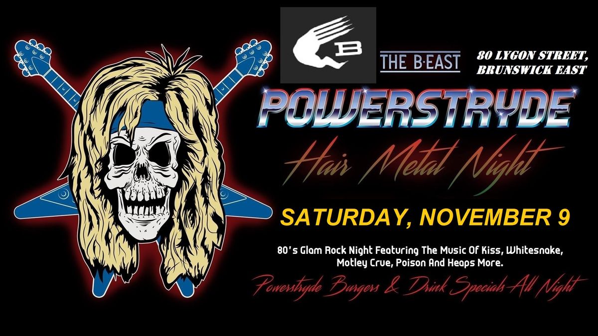 POWERSTRYDE Live at The BEAST