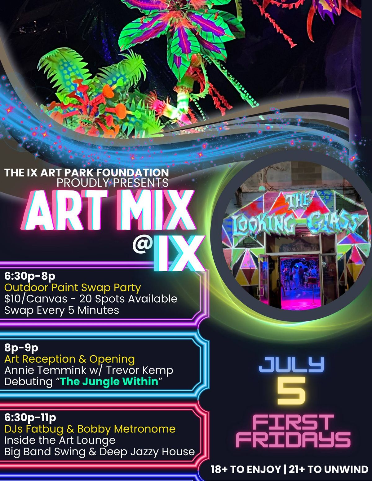 Art Mix at Ix - First Fridays