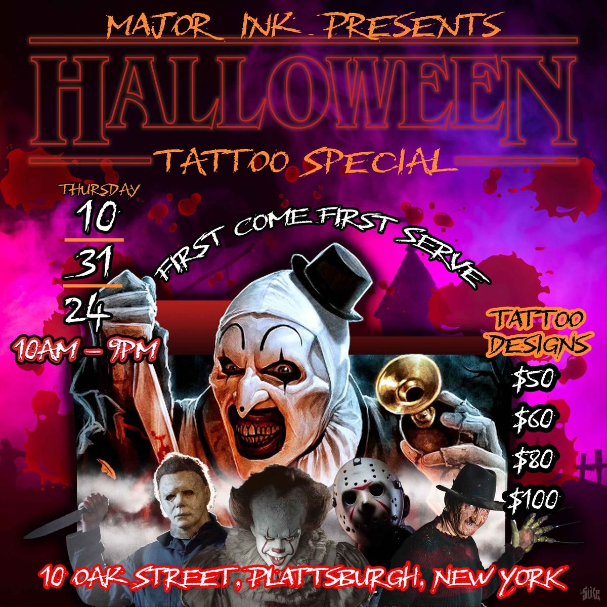  Major-ink Halloween tattoo special 