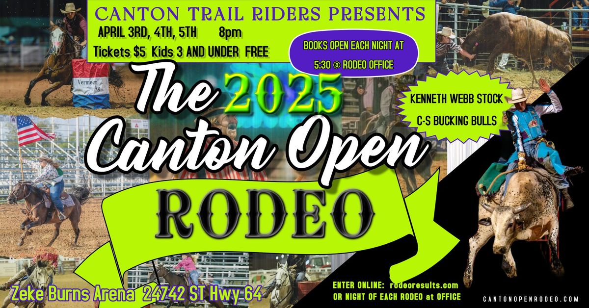 2025 Canton Open Rodeo