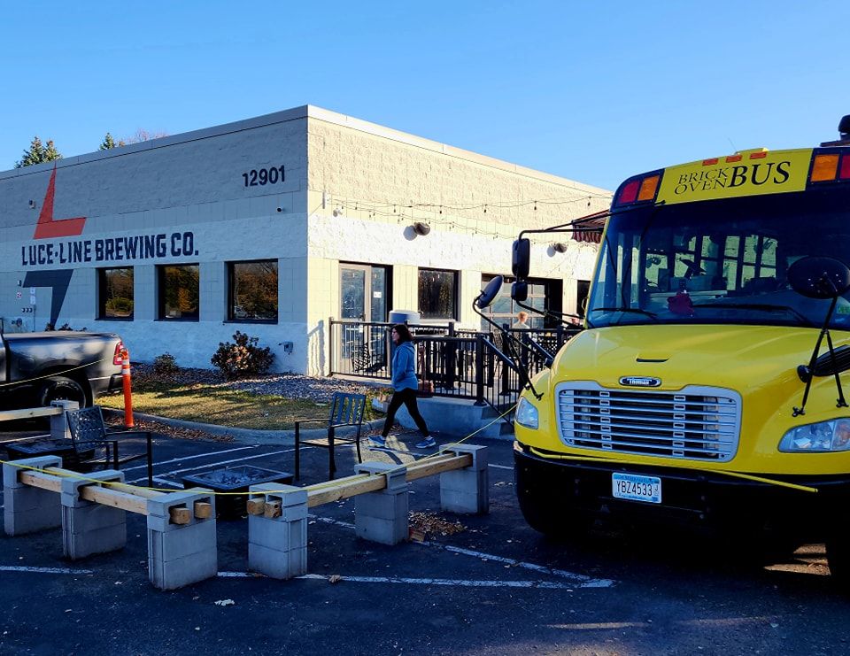 Brick Oven Bus at Luce Line Brewing