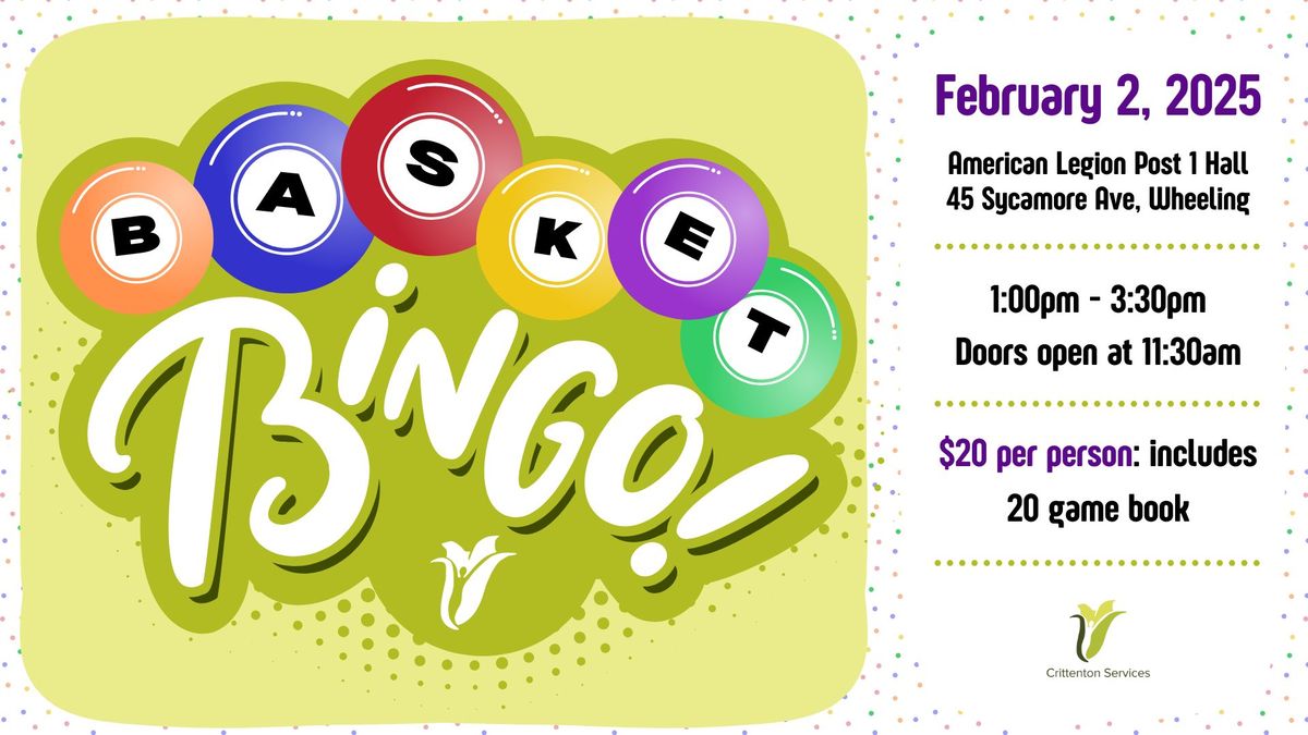 Basket Bingo Fundraiser for Crittenton Services