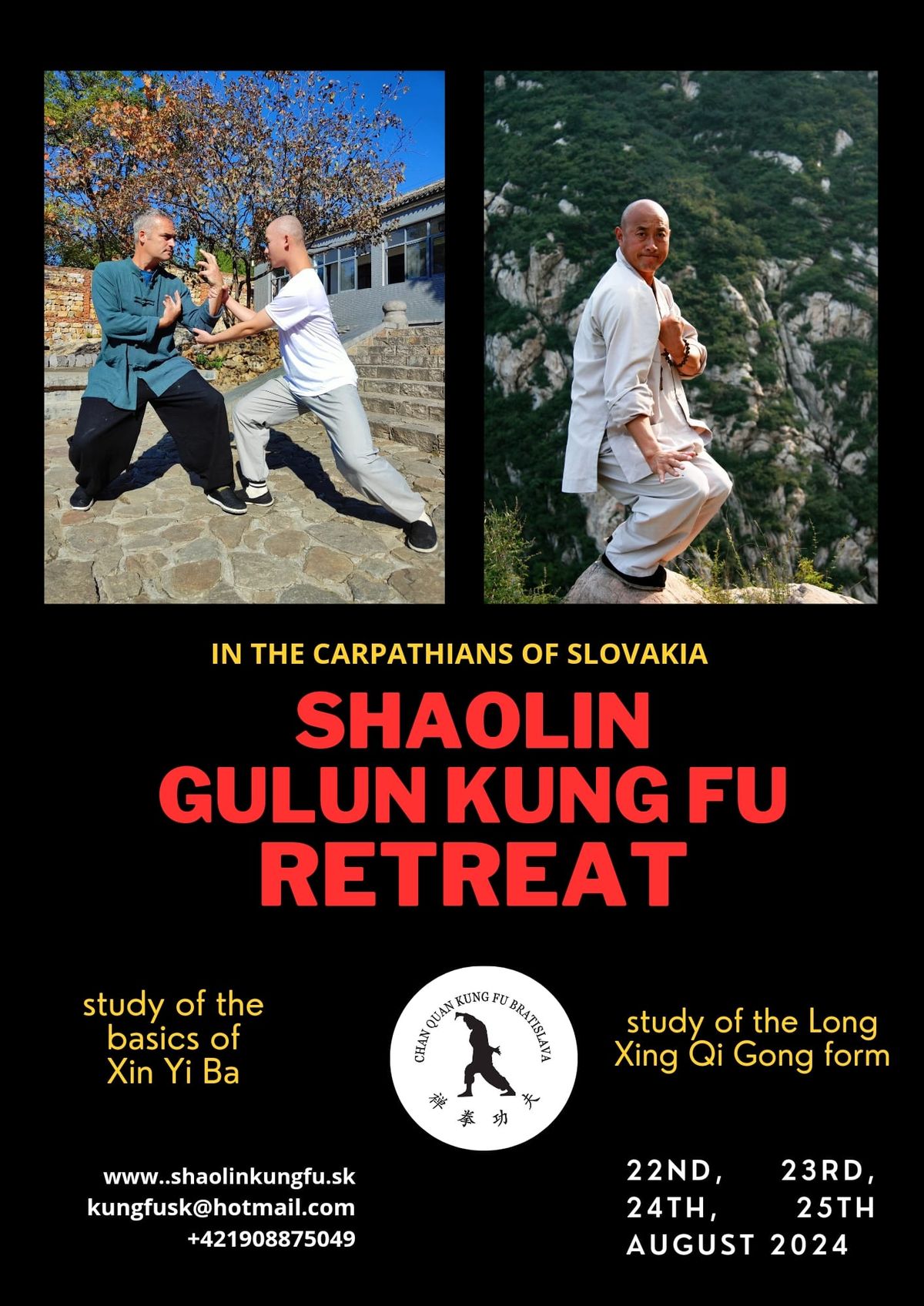 Shaoli Gulun Kung Fu retreat 