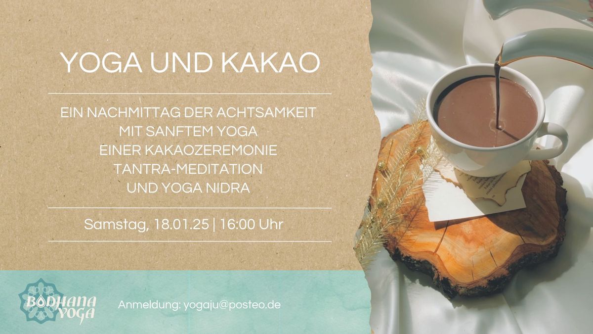 Yoga und Kakao