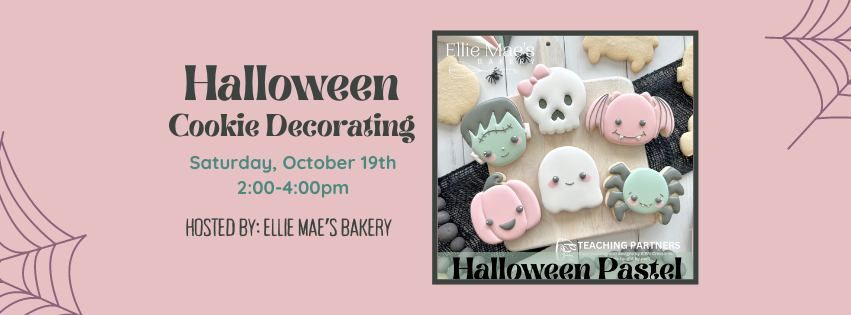 Pastel Halloween Cookie Decorating 