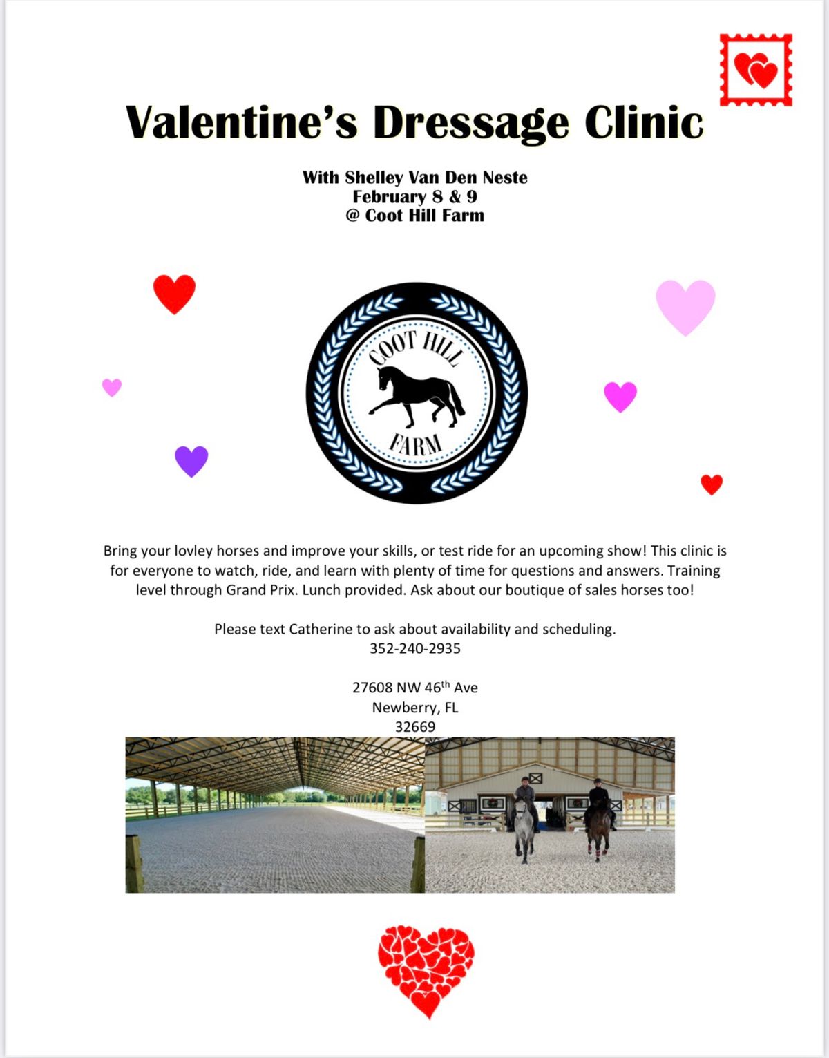 Valentines Dressage Clinic