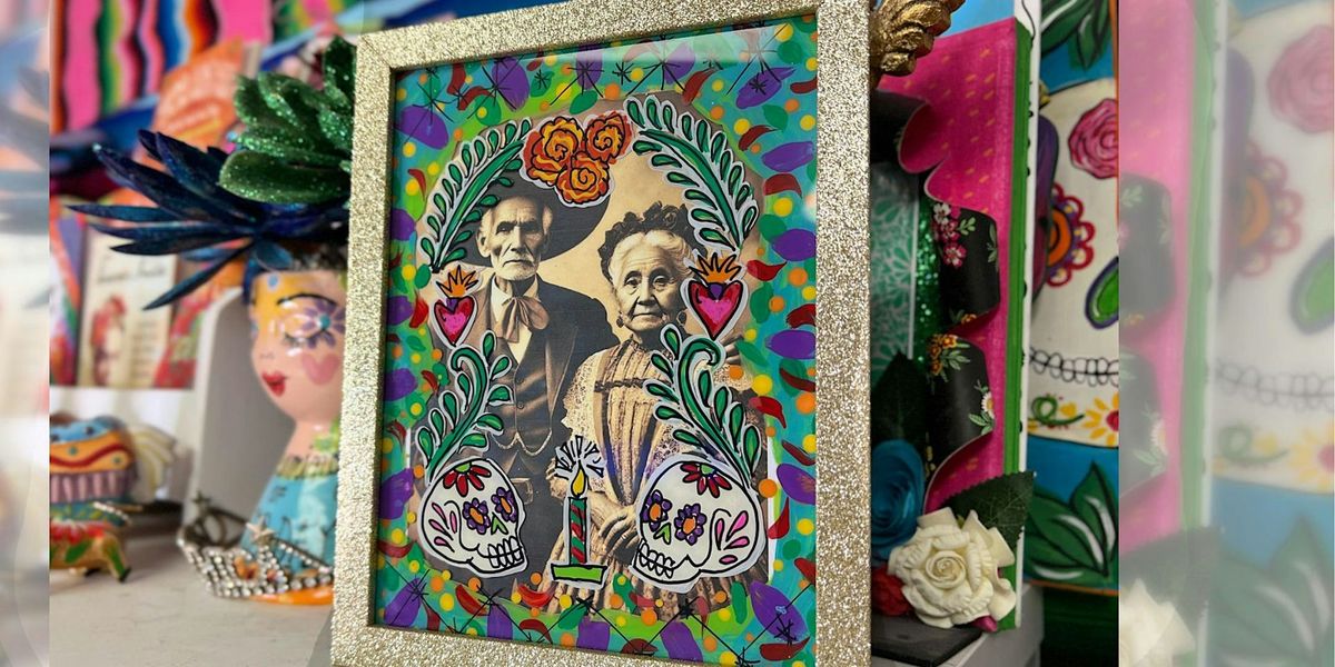 Dia de Muertos Workshop: Reverse Glass Painted Frame