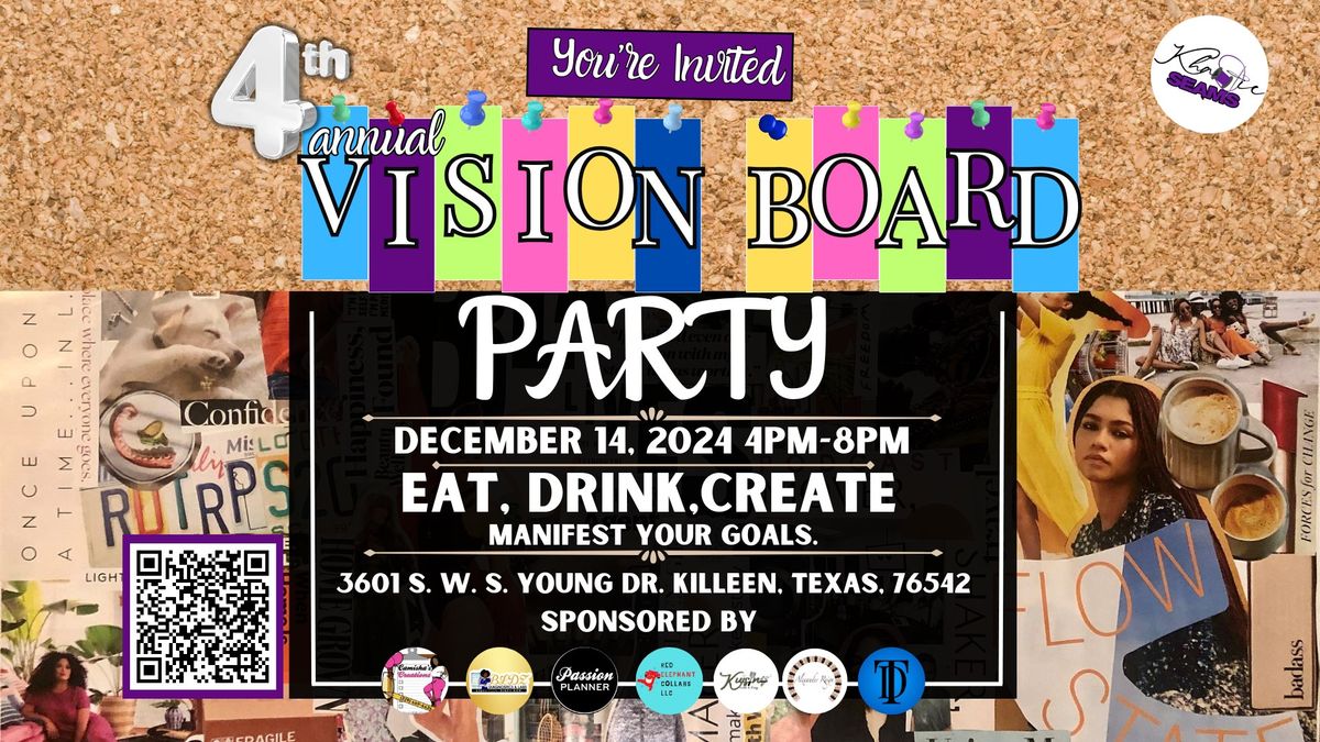 4th Annual Vision Board Party 