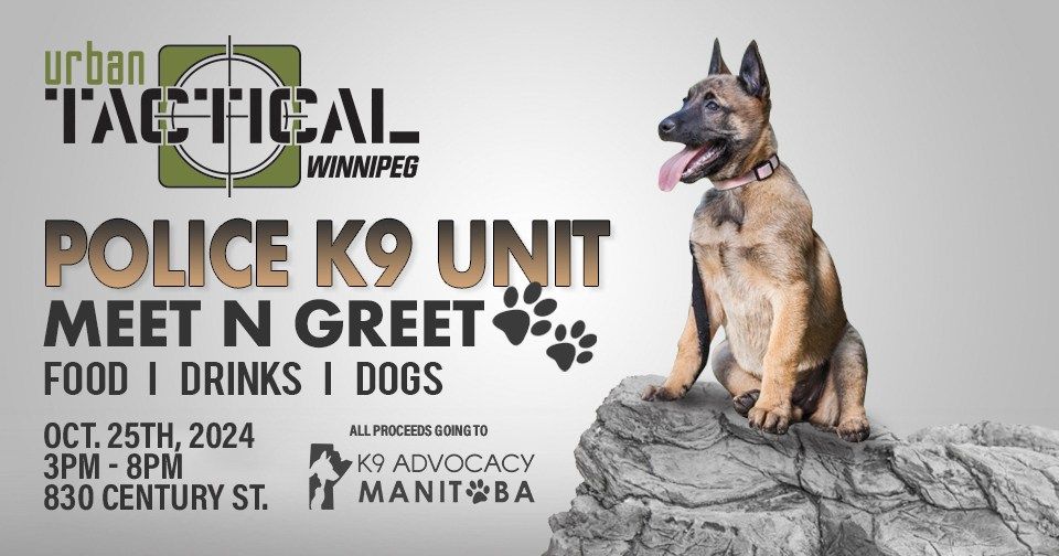 Winnipeg Police Service K9 Calendar Event