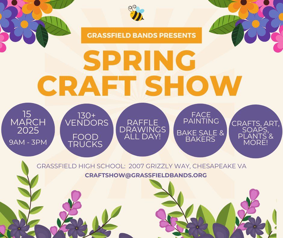 Grassfield Bands Spring Craft Fair