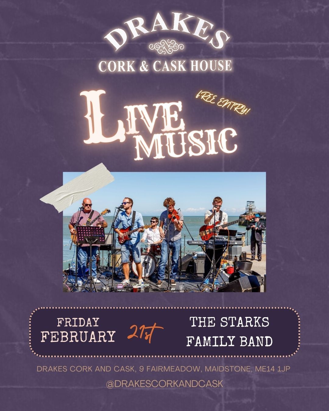 Live Music Friday with The Starks Family Band