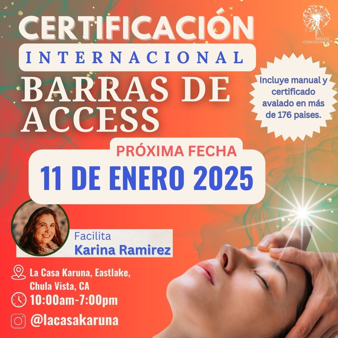 CERTIFICACI\u00d3N DE BARRAS ACCESS 