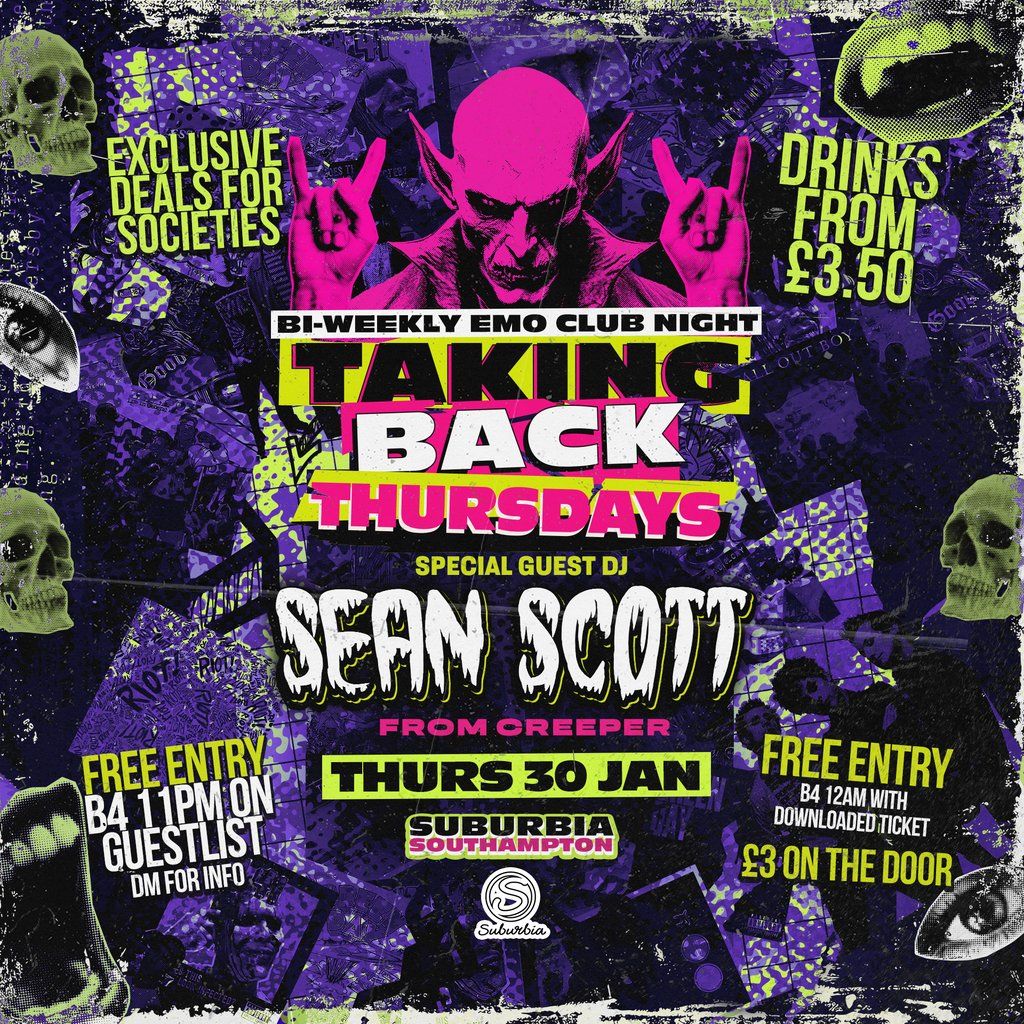 Taking Back Thursdays - Sean Scott takeover