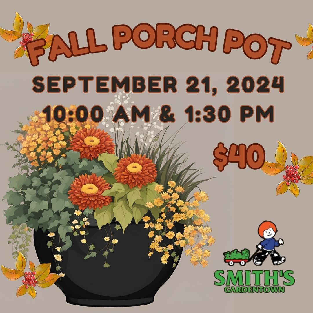 Fall Porch Pot