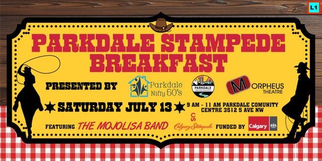 Parkdale Stampede breakfast