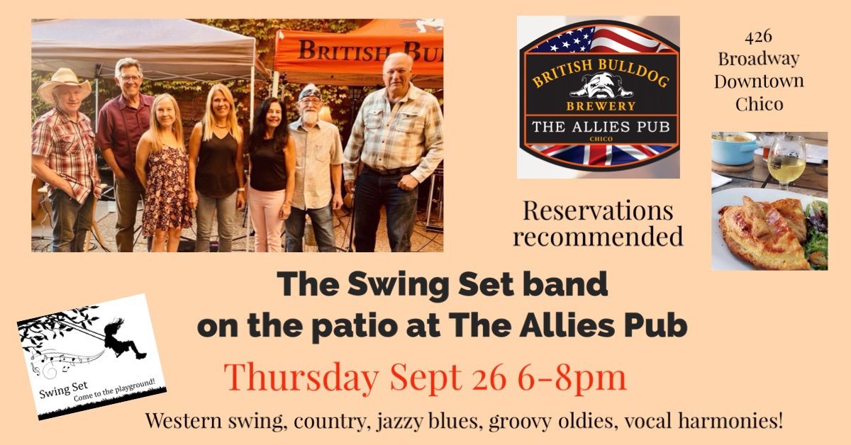 Swing Set Returns to the Allies Pub