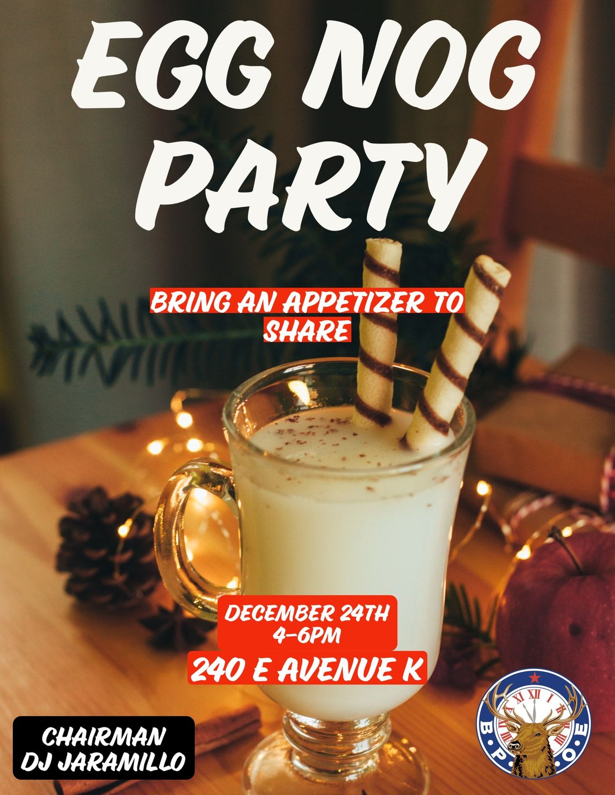 Egg Nog Party