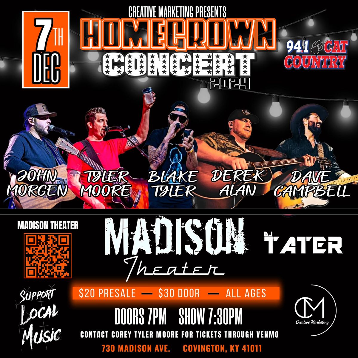 Homegrown Concert 2024 with Cat Country 94.1