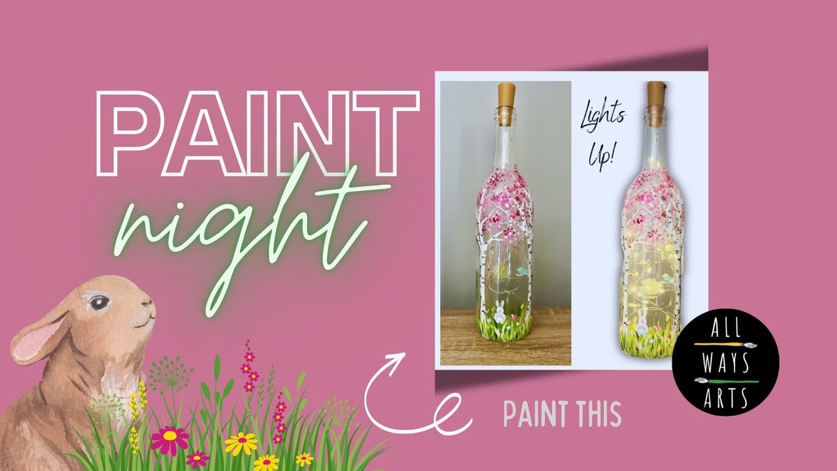 4\/10\/25- Spring Bunny Paint Nite in Nashua at Spyglass Brewing