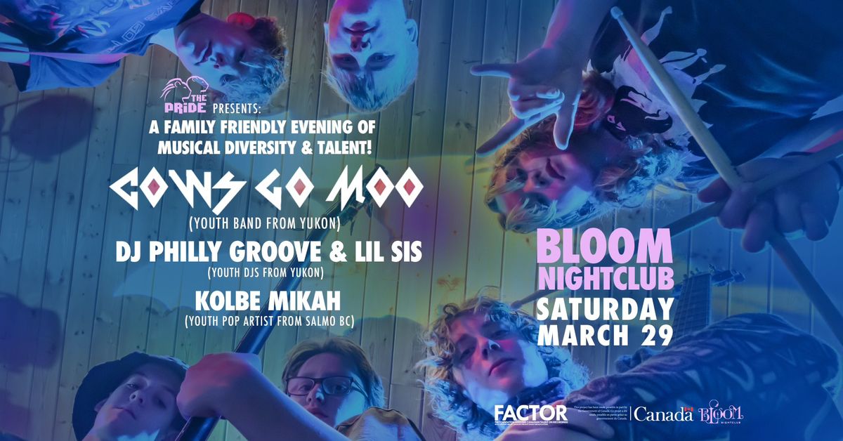 COWS GO MOO LIVE @ Bloom Nightclub \/\/ ALL AGES SHOW