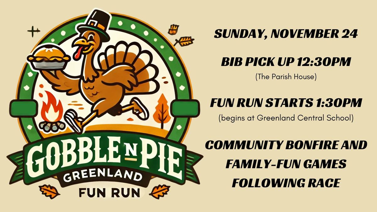 2nd Annual Gobble 'N Pie Fun Run