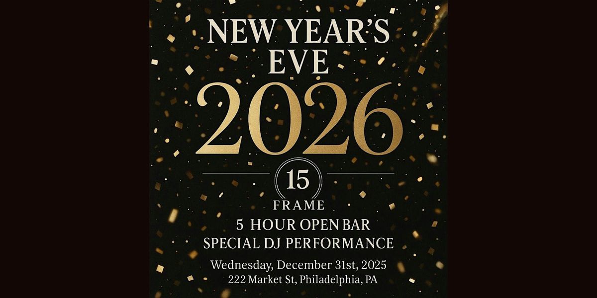 Frame NYE 26 Philly