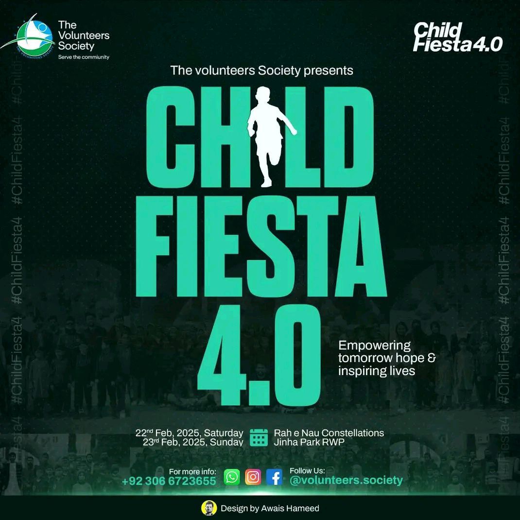 Child Fiesta 4.0 | The Volunteers Society \u2665\ufe0f