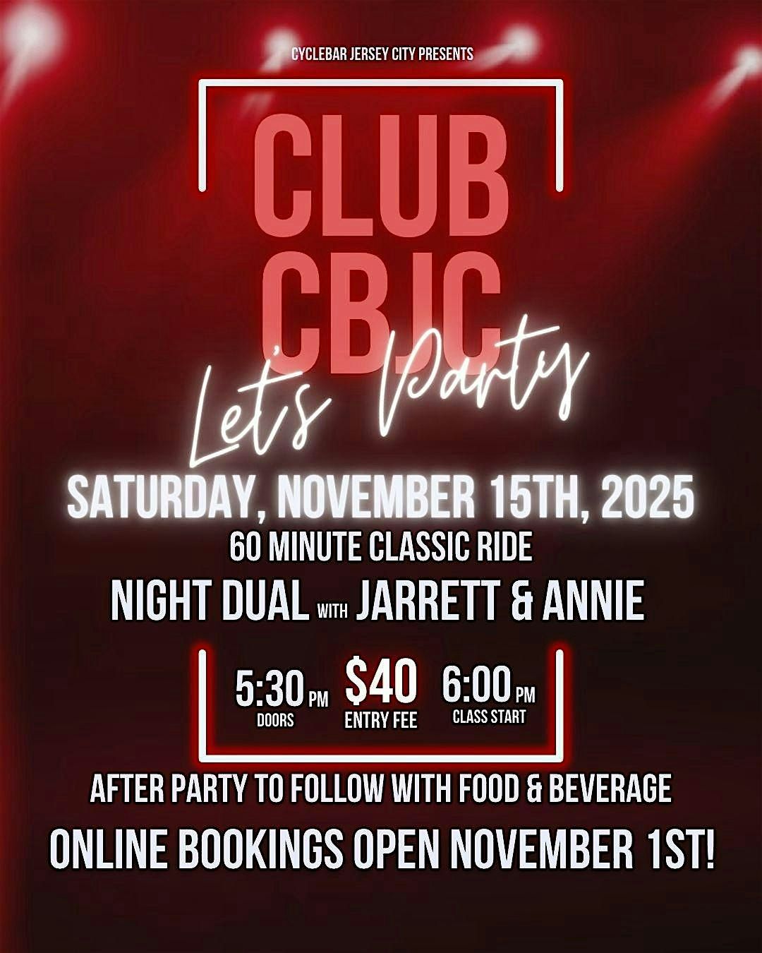 CLUB CYCLEBAR JC!