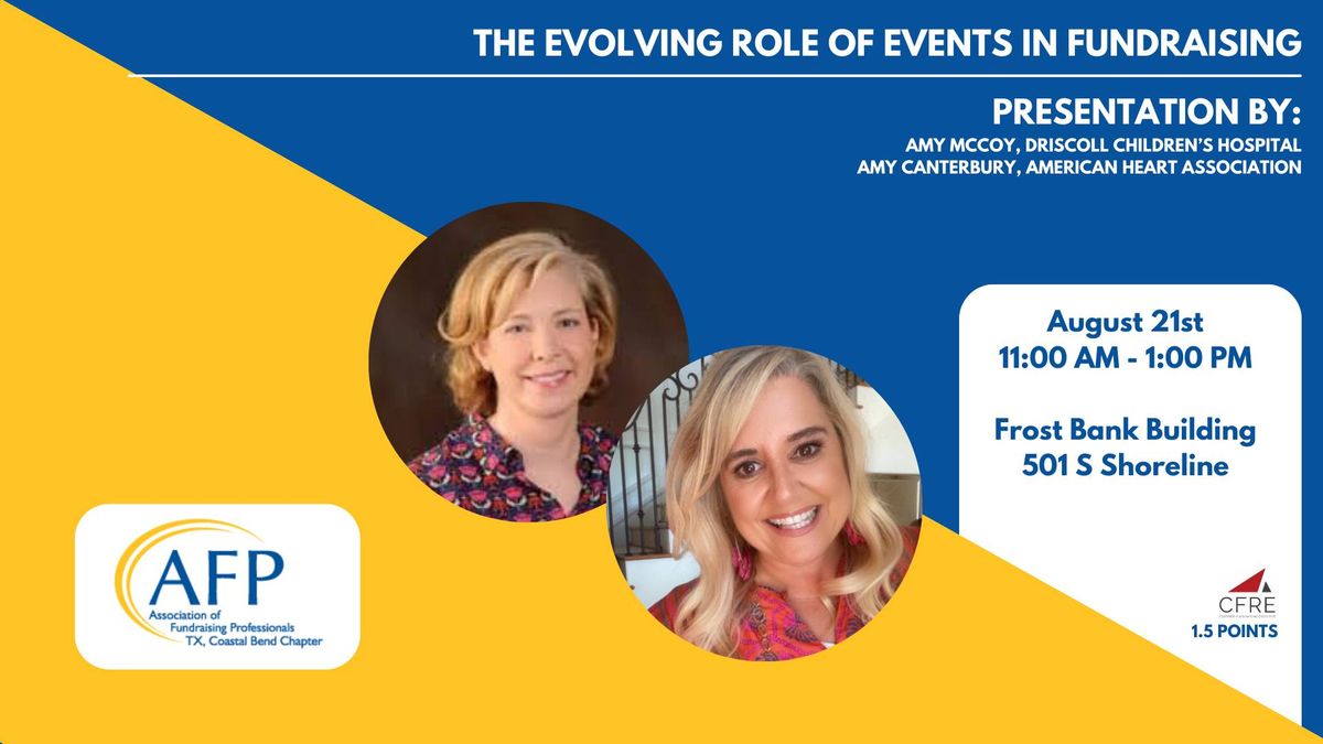 The Evolving Role of Events in Fundraising