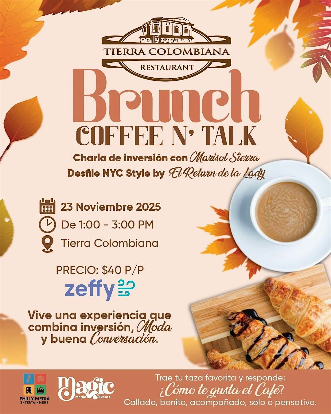 Brunch, Coffee N\u2019 Talk