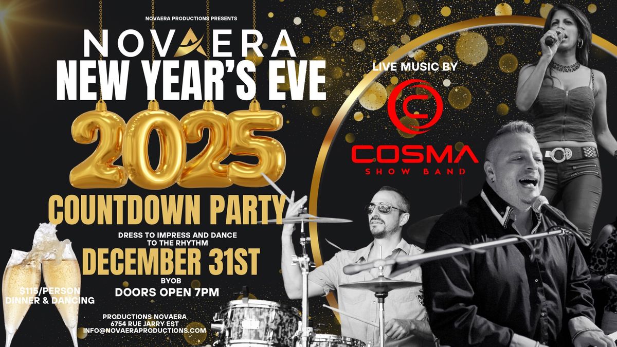 Novaera New Year\u2019s Eve 2025 Countdown Party