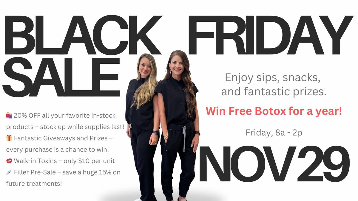 Black Friday Open House Party!