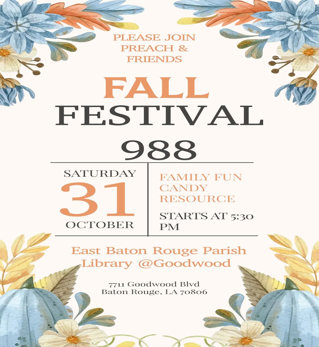 Fall Festival 988