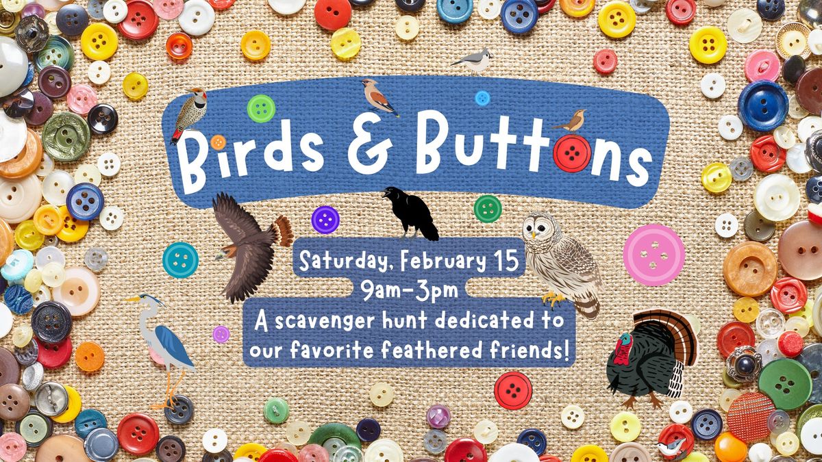 Birds and Buttons Scavenger Hunt