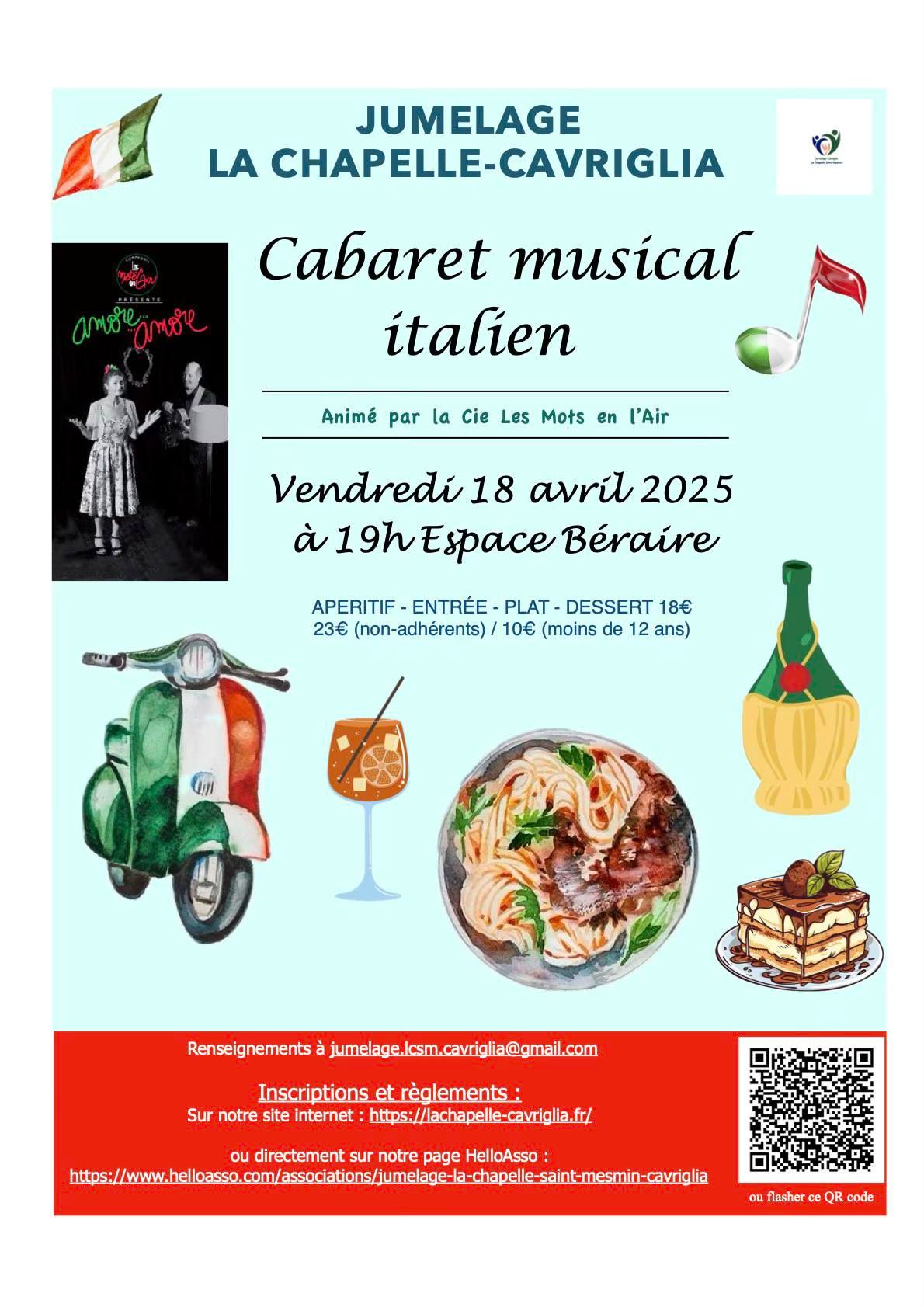 Cabaret musical Italien