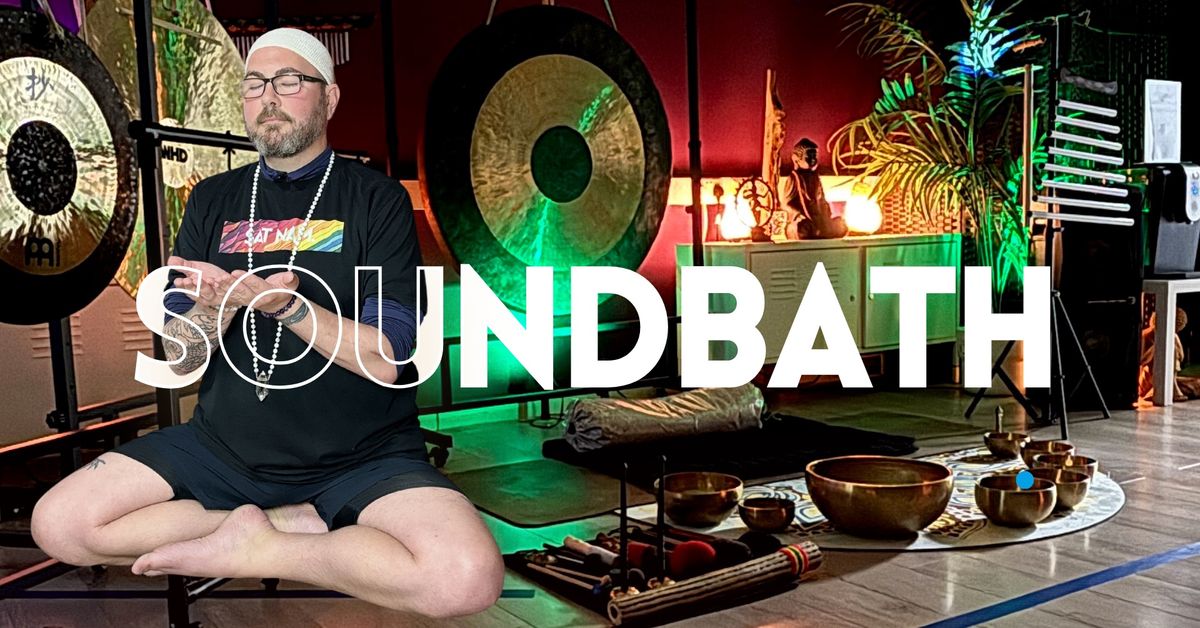 \ud83c\udf1fNew Weekly Class \ud83c\udf1f Sound Bath with Scott