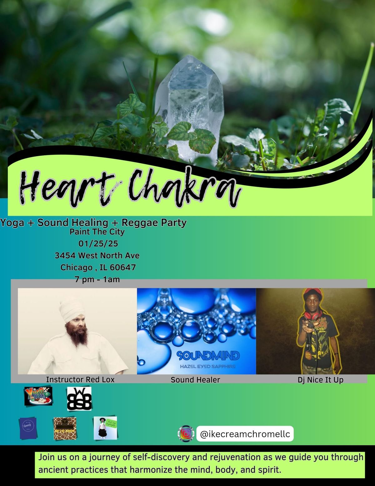 Heart Chakra Yoga & Sound Healing Event 