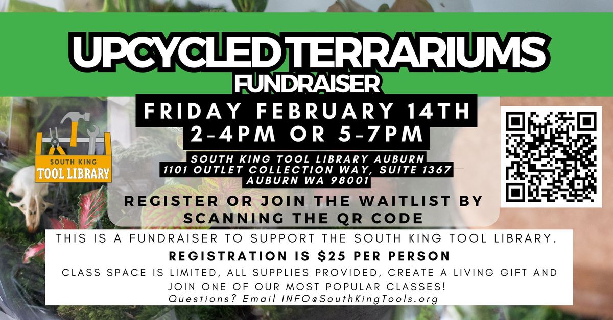 Upcycled Terrarriums Fundraiser - Auburn!