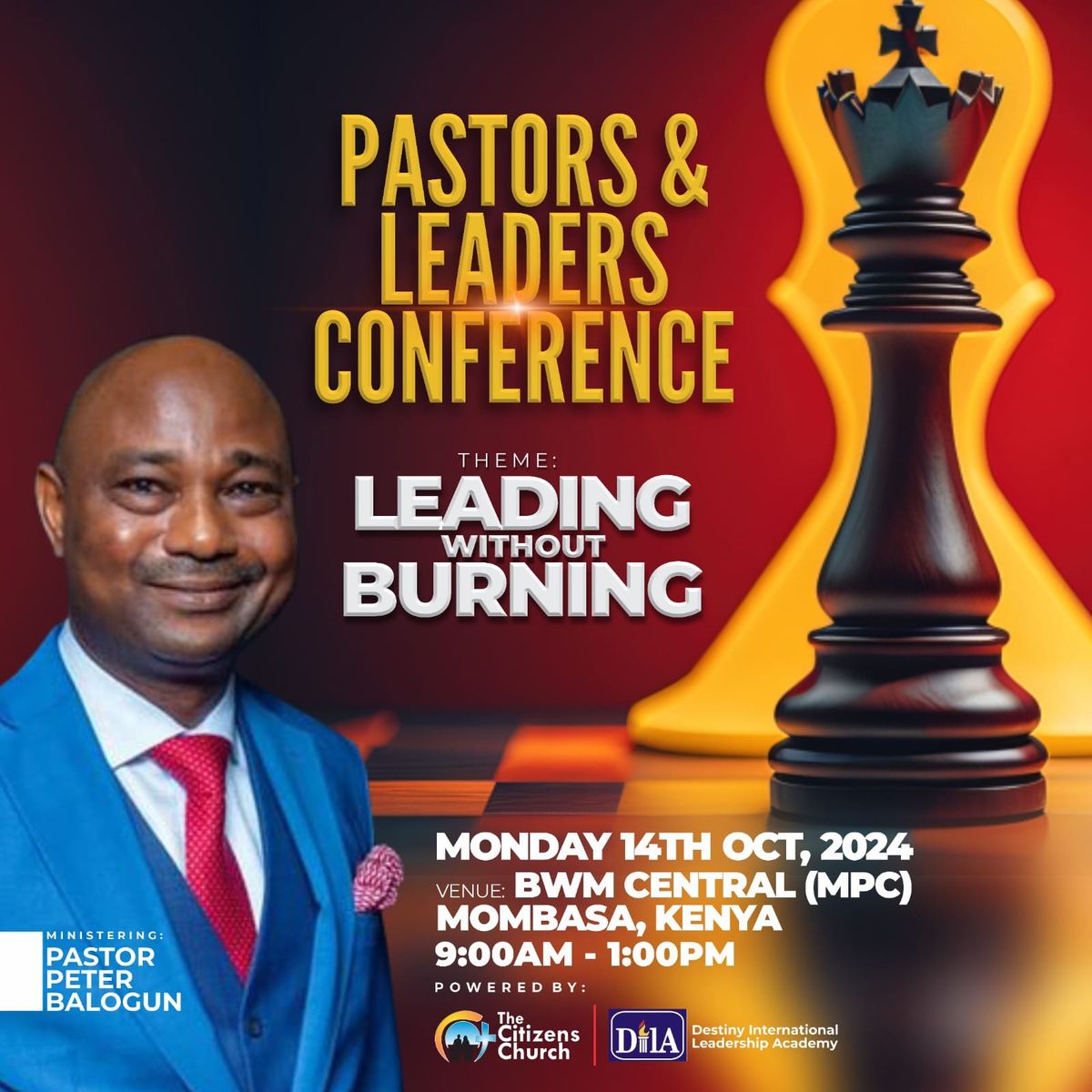 PASTORS AND LEADERS CONFERENCE 