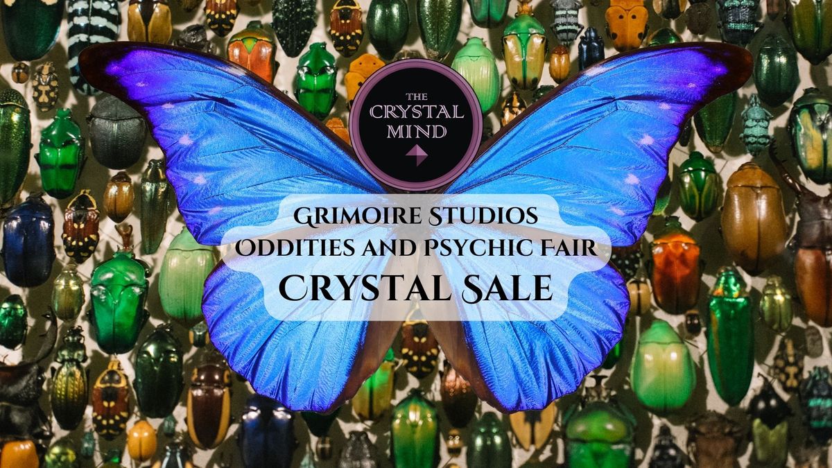 Grimoire Studios Oddities and Psychic Fair Crystal Sale