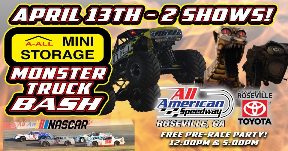 A-All Mini Storage Spring Monster Truck Bash
