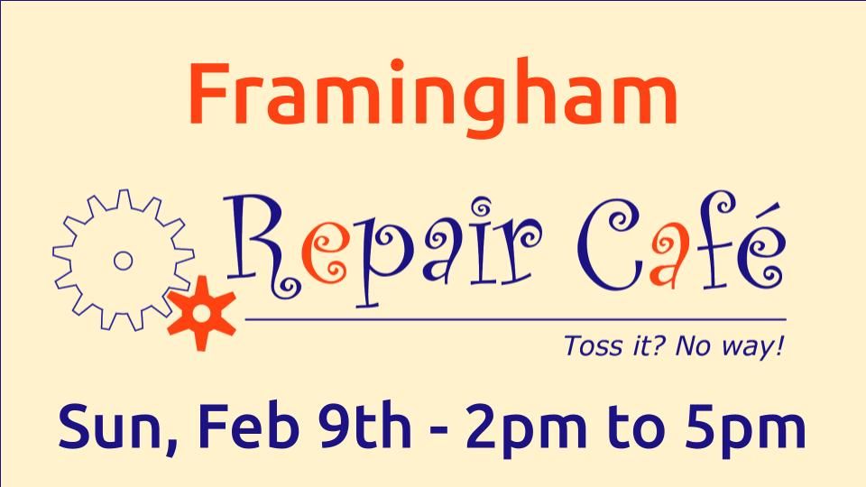 Framingham Repair Cafe!