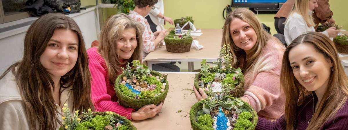 Fairy Garden Terrarium Workshop