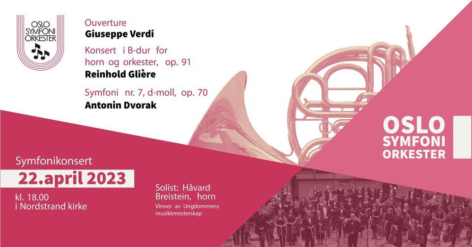 Oslo symfoniorkester - Verdi, Gli\u00e8re og Dvo\u0159\u00e1k 